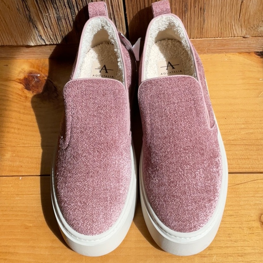Aquatalia Lida Slip-on Sneaker, Size US 9 EU 39 - Picture 2 of 9